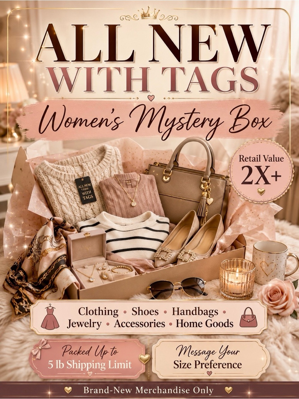 ALL NEW WITH TAGS Women’s Mystery Box